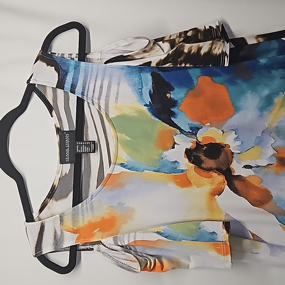 Frank Lyman Cold Shoulder Blouse - Picture 3 of 6